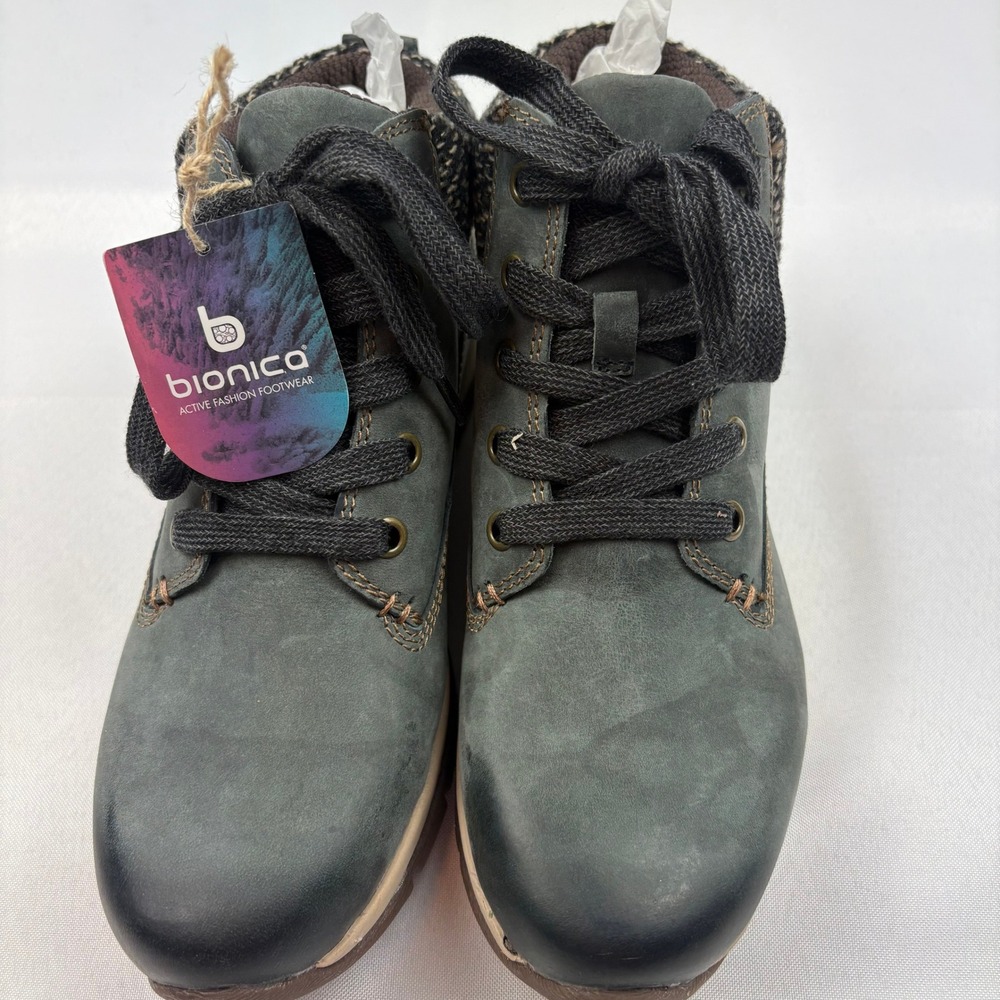 Bionica Wedge Lace Up Sneaker Bootie‎ Tuscan - Womens 6M Comfort Knit Ultralight
